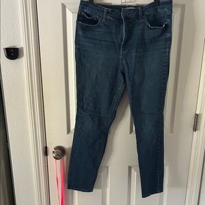 LC Lauren Conrad Dark Blue Skinny Jeans